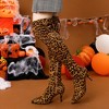 Allegra K Women's Stiletto Heels Back Bow Over the Knee Thigh High Boots - 2 of 4