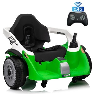 JOYRACER 24V Ride-On Bumper Car w/ Remote, 2×100W for Kids Ages 3–10, 3 Speeds, 360° Spin, High/Low Speed, EVA Tires, Horn/Bluetooth/Music/MP3 - 1 of 4