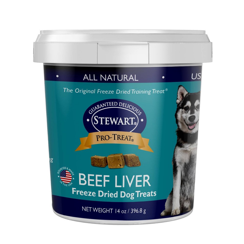Photos - Dog Food Stewart Beef Liver Dog Treat - 14oz 