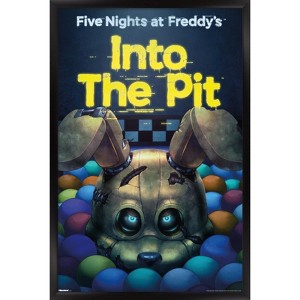 Trends International Five Nights at Freddy's: Into The Pit - Key Art Framed Wall Poster Prints - 1 of 4