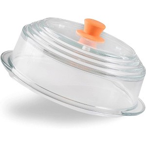 Bezrat Microwave Cover - Orange - 1 of 4