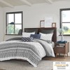Gracie Mills Robbins Chenille Tufted 3-Piece Cotton Duvet Cover Set - 2 of 4