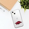 NCAA Arkansas Razorbacks Clear Tough Edge Phone Case - iPhone 13 min - 2 of 2