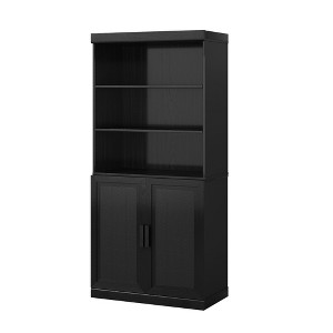PexFix 3 Drawer Vertical File Cabinet Rolling Wooden Mobile Under Desk with Casters for Home Office - 1 of 4