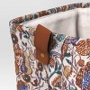 Quilted Decorative Basket Floral - Threshold™ - 4 of 4