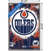 Trends International NHL Edmonton Oilers - Maximalist Logo 23 Framed Wall Poster Prints - 3 of 4