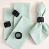 Design Imports Bird Nest Black Napkin Ring Set/4 - 2 of 4