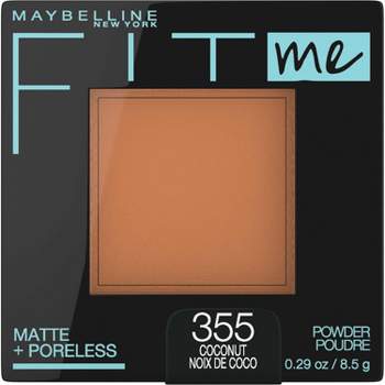 Maybelline New York Fit Me Matte + Poreless Pressed Face Powder Makeup,  Fair Ivory, 0.28 Oz : : Beauty & Personal Care