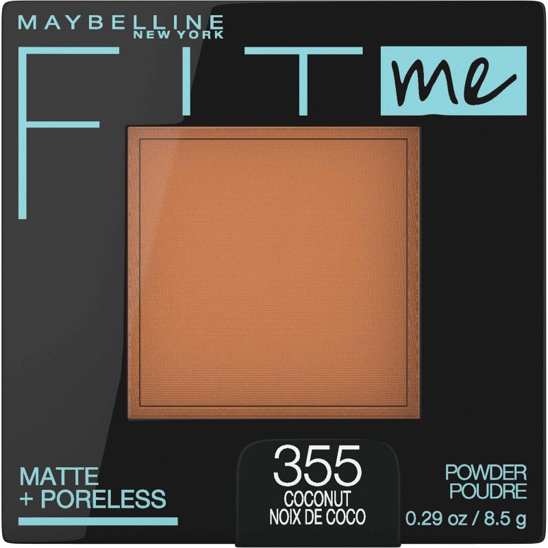 Maybelline Fit Me Matte + Poreless Pressed Face Powder Makeup - 0.29oz, 1 of 8