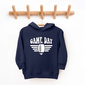 The Juniper Shop Football Game Day Stripes Toddler Graphic Hoodie - 1 of 3