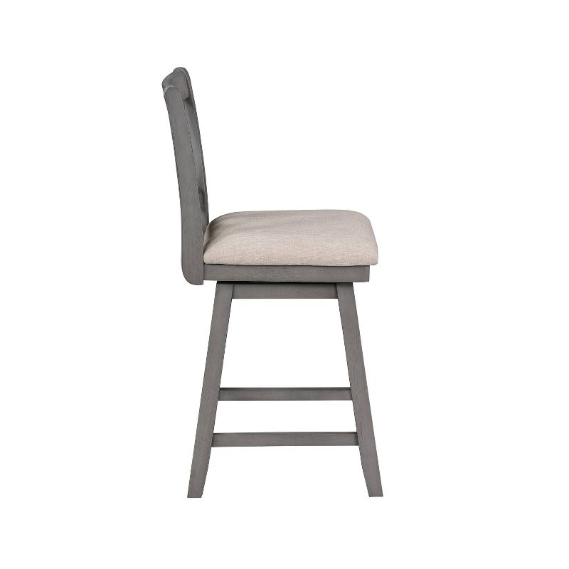 24" Brookline Xx Back Swivel Counter Stool - Home 2 Office, 5 of 9