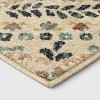 7'x10' Oxon Floral Mosaic Woven Area Rug Beige - Threshold™ - 2 of 3