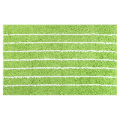 Unique Bargains Striped Pattern Soft Absorbent Non-Slip Bath mat