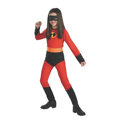 Girls' The Incredibles Violet Superhero Costume - Size 4-6 - Red