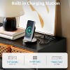 6 Drawer Dresser with USB Charging Station, LED Lights & Power Outlet - Modern Storage Cabinet for Bedroom, Living Room, Entryway - 3 of 4