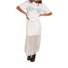 Women's Bondi Smocked Graphic Bikini Top Shirt - Jacquie The Label - 2 of 3
