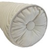 7"x18" Chelsea Velvet Neckroll Oblong Throw Pillow - Edie@Home - 3 of 3