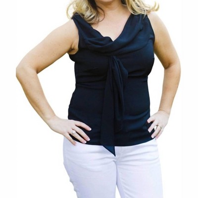 Women's SLEEVELESS TOP WITH FRONT DETAILS - Ya Los Angeles
