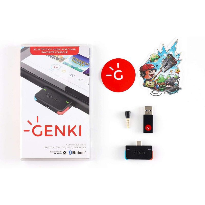 Genki Audio with Dock Adapter and Mic Neon, 3 of 6