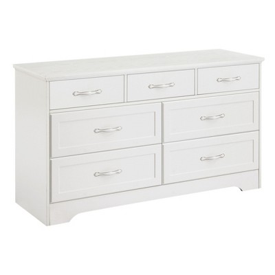 NicBex Metal Handles Modern Storage Dresser with Drawers for Bedroom & Living Room