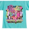 Girls' - Barbie - Retro Dream Team Checker Fitted Short Sleeve Graphic T-Shirt - 2 of 4