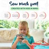 Bryte Adventure Animals Sewing Kit for Kids: A Fun DIY Arts & Crafts Experience with 5 Pre-Cut Felt Animals & More - Age 7+ - 4 of 4