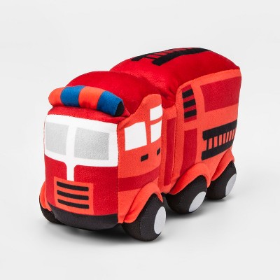 Mini Fire Truck Throw Pillow Red Pillowfort Target Inventory