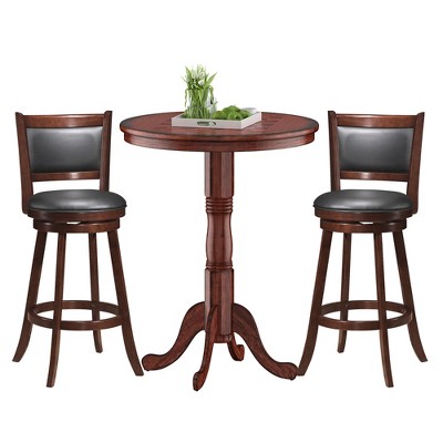 Small pub best sale table and stools