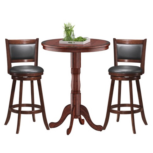 Bar height deals pub table set