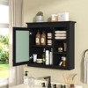 NicBex 30"x28" Wall Mounted Medicine Cabinet Bathroom Storage Cabinet with 3 Cubbies&1 Mirrored Cabinet,Matte Finish Wall Cabinet for Bathroom - 4 of 4