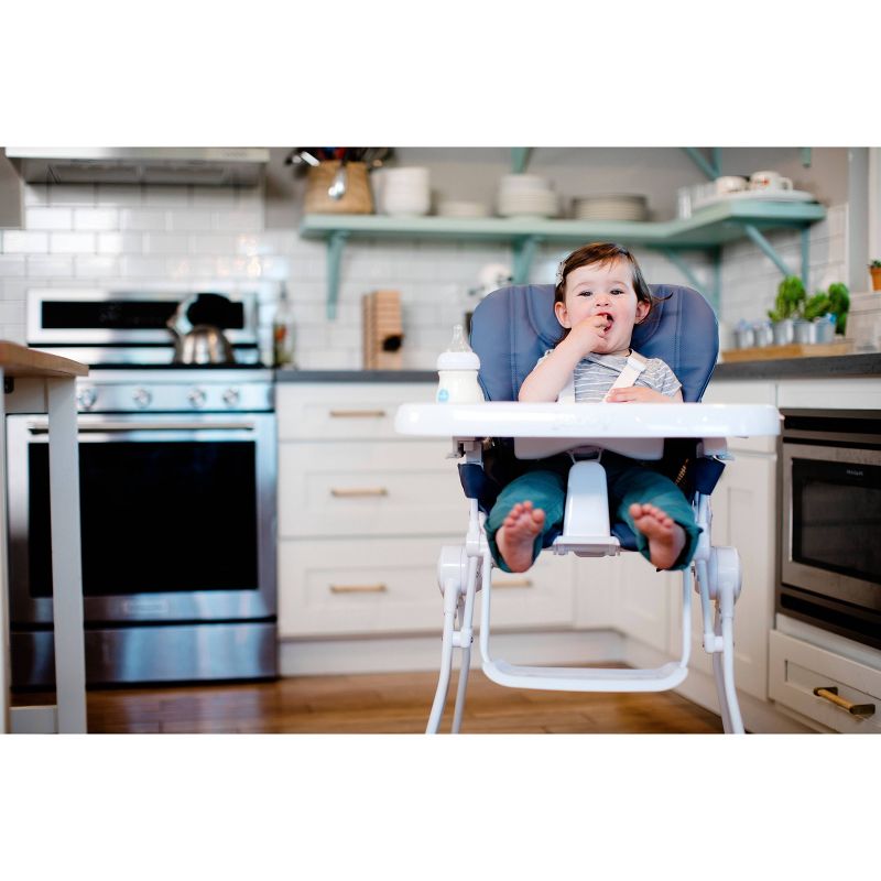 Joovy Nook NB High Chair Compact Fold Reclinable Seat - Slate, 5 of 12