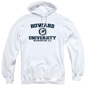 Howard University Official Circle Logo Adult Pull-Over Hoodie - 1 of 4