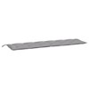 vidaXL Garden Bench Cushion Gray 78.7"x19.7"x2.8" Oxford Fabric - 2 of 4