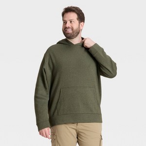 Men's Every Wear Fleece Hooded Sweatshirt - Goodfellow & Co™ - 1 of 3