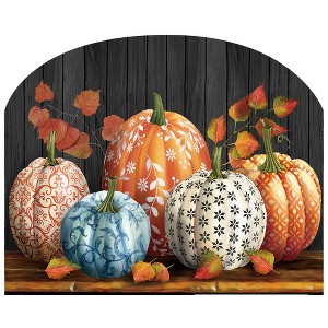Briarwood Lane Fall Art Sign 8.25x10.25 Elegant Pumpkins For Fall Art Sign - 1 of 4