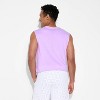 Pride Adult Muscle Cutoff 'Howdy Partner' Tank Top - Violet - 2 of 3