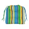 Blazing Needles, 16-inch Spun Polyester Patterned Outdoor U-shaped Tufted Chair Cushions (Set of 2) - 2 of 2