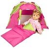 Dress Along Dolly Camping Bed Tent with Sleeping Bag and Pillow for American Girl Doll - 2 of 4