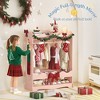 Arceso Kids Dress Up Storage with Mirror, Wood Armoire Wardrobe Closet for Bedroom - 2 of 4