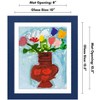 Kids Drawings Frame - Composite Wood And Shatter-Resistant Glass - 2 of 4