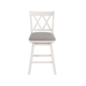 24" Brookline Xx Back Swivel Counter Stool - Home 2 Office - 1 of 4