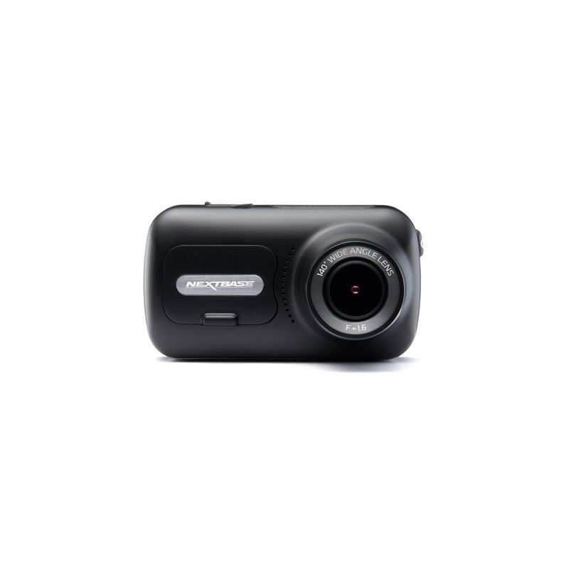 Nextbase 322GW Dash Cam 2.5" HD 1080p Touch Screen Car Dashboard Camera, Quicklink WiFi, GPS, Emergency SOS, Wireless, Black, 1 of 12