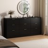 KTMBDW 9 Drawer Dresser for Bedroom, Modern Chest of Drawers, Wood Storage Dresser with Deep Drawers for Living Room, Hallway and Entryway - 3 of 4