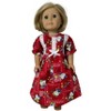 Doll Clothes Superstore Handmade Kitty Print Nightgown for 18 Inch Girl Dolls – Cute Pajamas for American Girl & Similar Dolls - 3 of 4