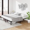 Universal Metal Bed Frame with Storage - Heavy Duty Platform for Twin/Full/Queen/King, No Box Spring - 2 of 4