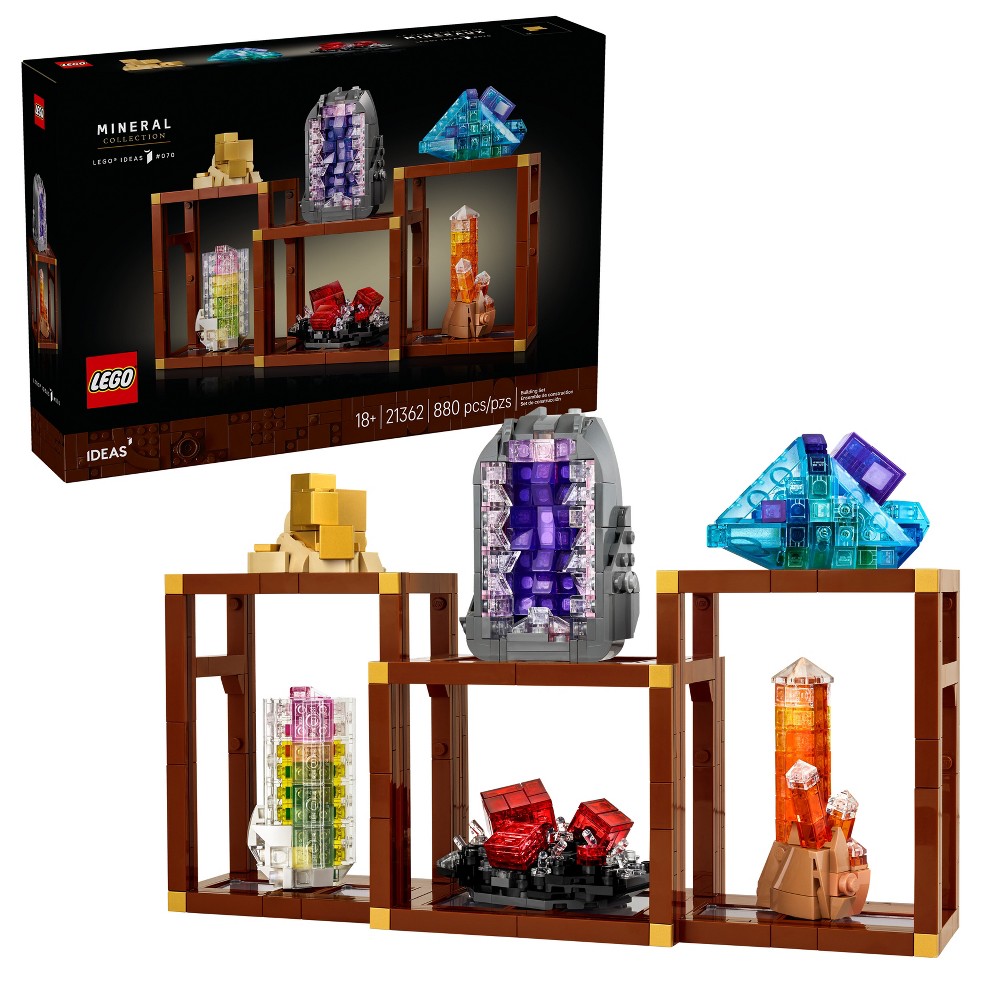 Photos - Construction Toy Lego Ideas Mineral Collection Building Set for Adults - 21362 