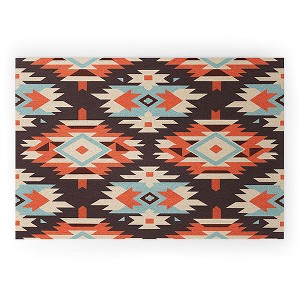 Emanuela Carratoni Boho Ikat Welcome Mat - Deny Designs - 1 of 3