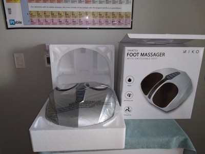 MOVSOU Foot Massager with Heat, Shiatsu Feet Massage Machine