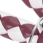 dark red white