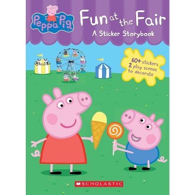 Peppa Pig Super Sticker Book By Golden Books (paperback) : Target